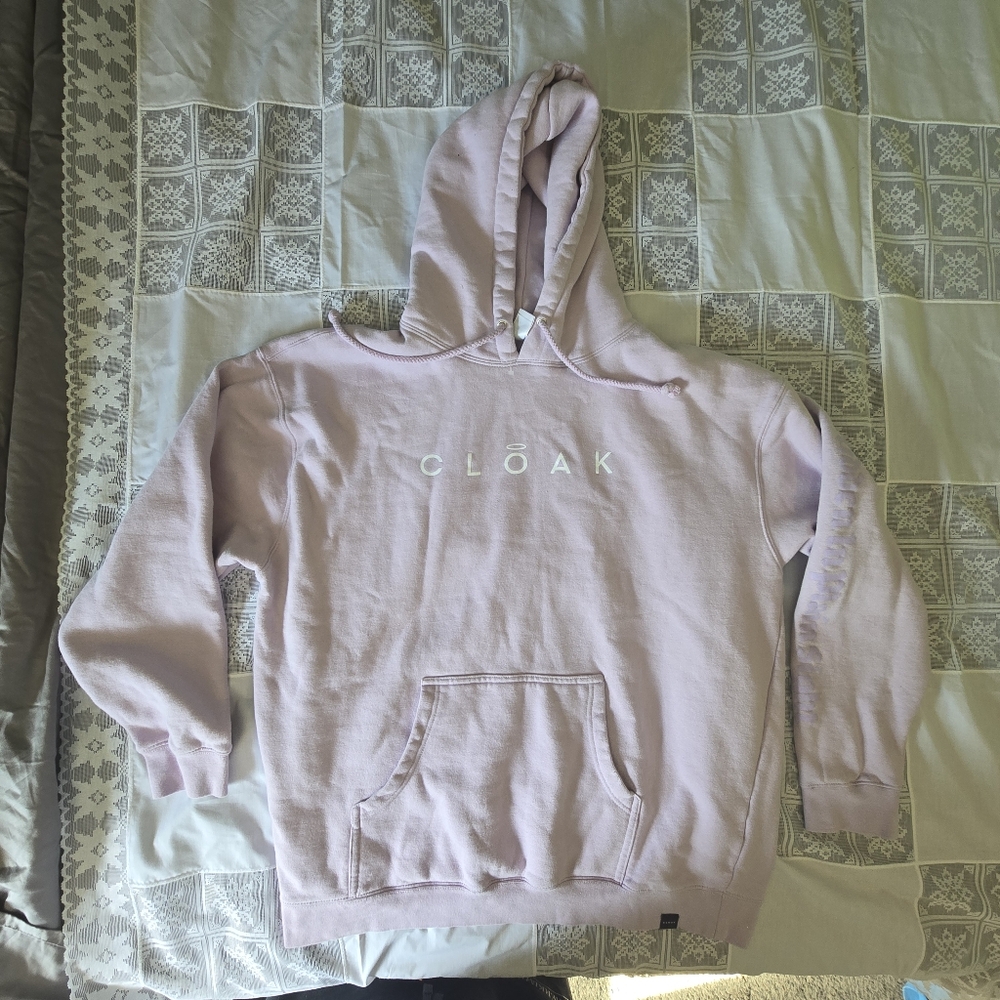 Cloak Lavender/light Pink Hoodie Size XL